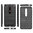 Flexi Slim Carbon Fibre Case for Nokia 6.1 (2018) - Brushed Black